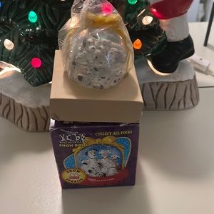 Disney 101 Dalmatians Snow Dome McDonalds Collectible